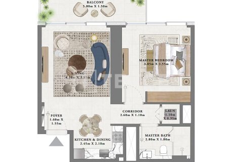 Apartment in Dubai 2 bedrooms, 133 sq.m. № 13658 - photo 9