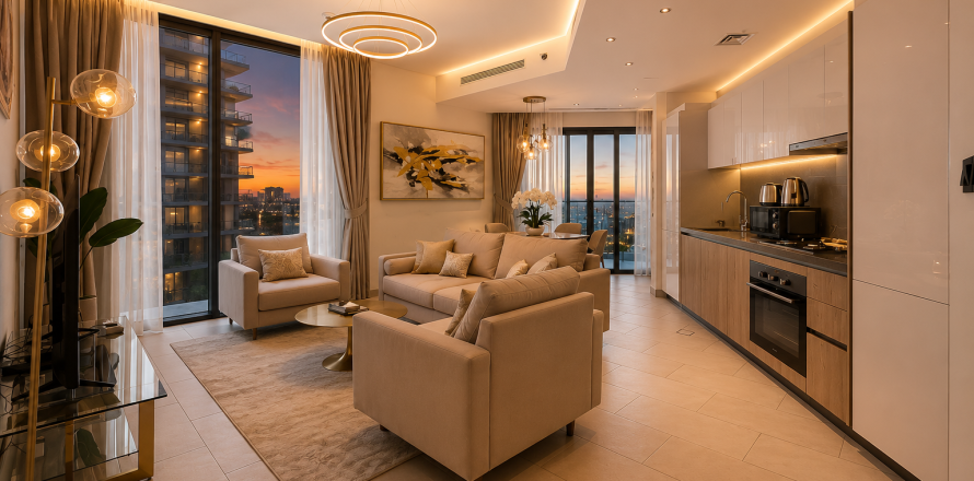 Apartment in Mohammed Bin Rashid City, Dubai 2 bedrooms, 80.86 sq.m. № 134024
