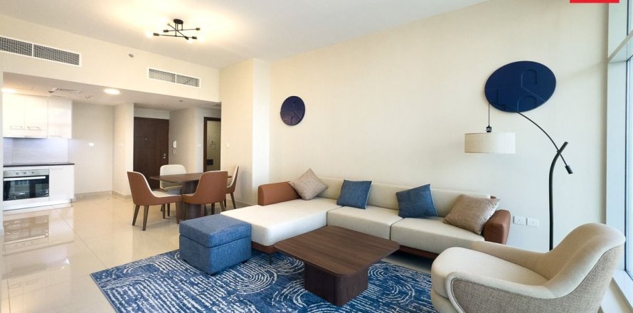 Квартира в Al Sufouh, Дубай, 1 спальня, 90.4м², № 123153