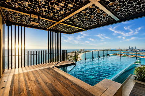 Appartement à Palm Jumeirah, Dubai, 4 chambres, 641 m², № 120370