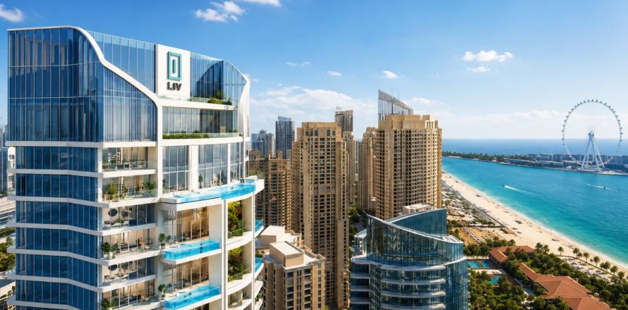 Apartamento en Dubai Marina, Dubai, 1 dormitorio, 74.7 m², № 139253