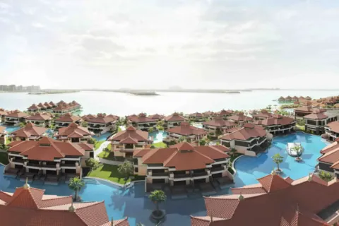 Villa en Palm Jumeirah, Dubai, 4 dormitorios, 843.7 m², № 133524