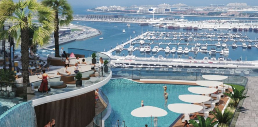 Apartamento en Dubai Harbour, Dubai, 1 dormitorio, 115.4 m², № 60190