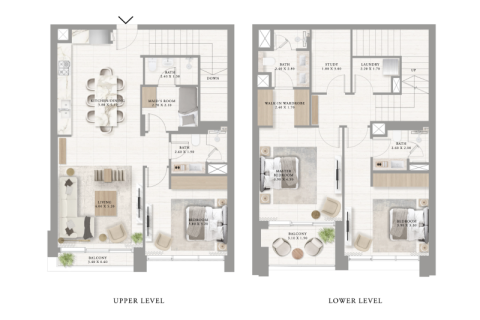 Apartment in Dubai Creek Harbour (The Lagoons), Dubai 1 bedroom, 60 sq.m. № 92655 - photo 8