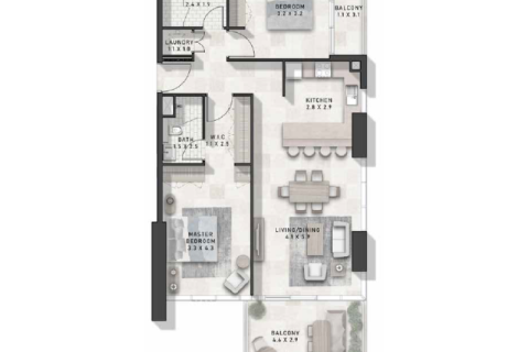 Купить квартиру в DAMAC Hills (Akoya by DAMAC), Дубай: 1 спальня, № 92659 - фото 8