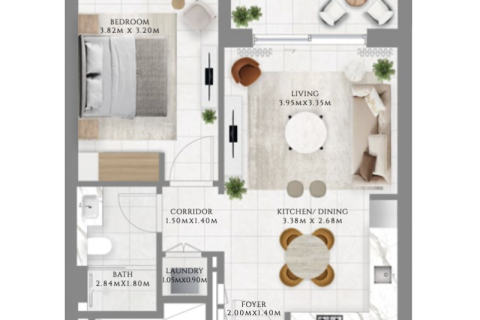 Apartment in Dubai Hills Estate, Dubai 1 bedroom, 57 sq.m. № 92658 - photo 5