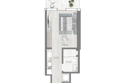 Apartment in Business Bay, Dubai 1 bedroom, 41 sq.m. № 92649 - photo 9