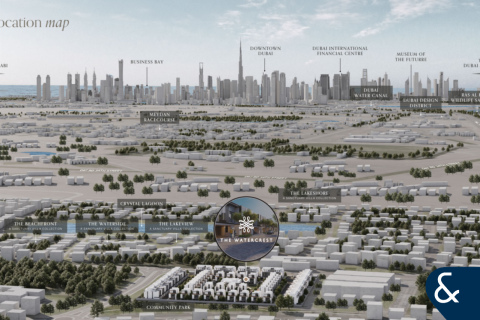 Купить таунхаус в Мохаммед Бин Рашид Сити, Дубай: 3 спальни, 222м², № 74712 - фото 6