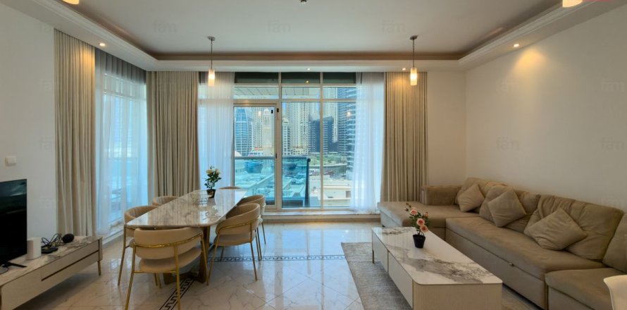 Apartment in Dubai Marina, Dubai 2 bedrooms, 143.6 sq.m. № 114316