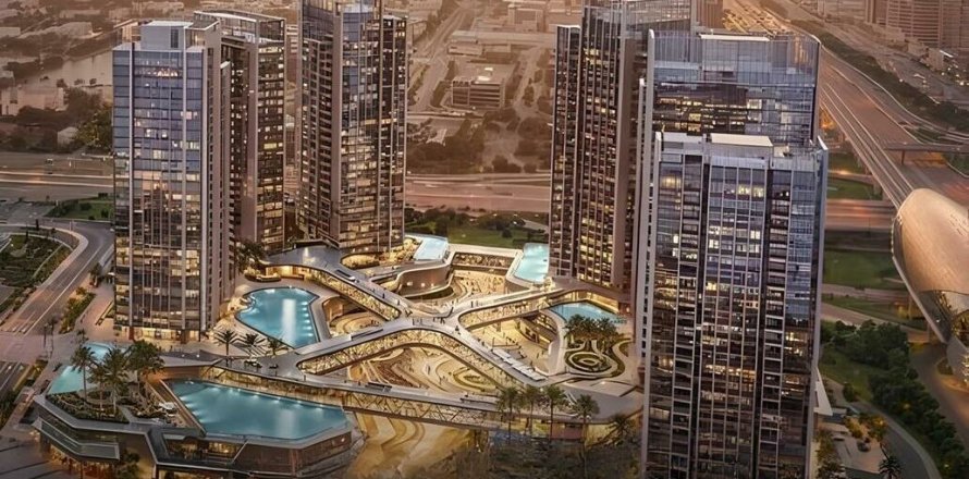 Apartment in Downtown Jebel Ali, Dubai 2 bedrooms, 98 sq.m. № 109635