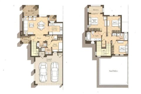 Villa in Mira Oasis, Reem, Dubai 3 bedrooms, 278.15 sq.m. № 120189 - photo 19