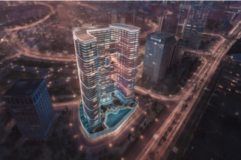 Apartment in BINGHATTI HILLS in Dubai Science Park, Dubai studio, 50 sq.m. № 31342 - photo 1