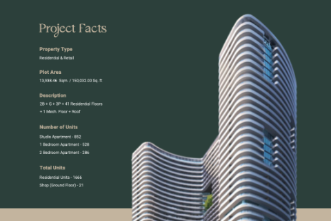Apartment in BINGHATTI HILLS in Arjan, Dubai studio, 41 sq.m. № 31343 - photo 6