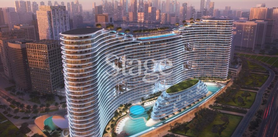 Apartamento en Binghatti Aquarise en Business Bay, Dubai, 1 dormitorio, 73 m², № 124494