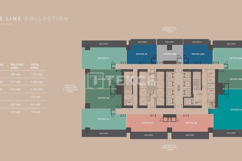 Купить офис в Бизнес-Бэе, Дубай: 69м², № 83401 - фото 25
