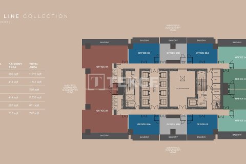 Купить офис в Бизнес-Бэе, Дубай: 69м², № 83401 - фото 23