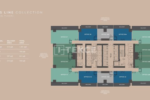 Купить офис в Бизнес-Бэе, Дубай: 69м², № 83401 - фото 28