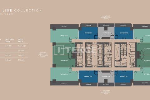 Купить офис в Бизнес-Бэе, Дубай: 69м², № 83401 - фото 22
