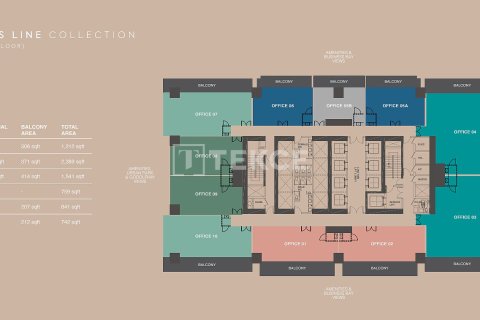 Купить офис в Бизнес-Бэе, Дубай: 69м², № 83401 - фото 24