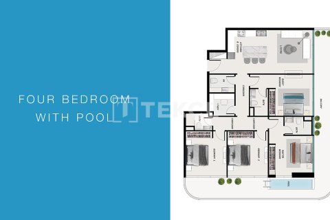 Купить квартиру в Дубае: 3 спальни, 167м², № 83404 - фото 25