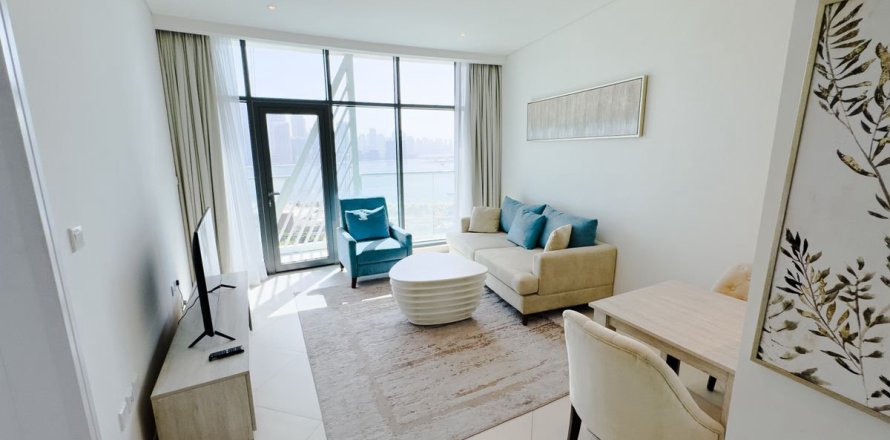 Appartement à Palm Jumeirah, Dubai, 1 chambre, 71.8 m², № 71661