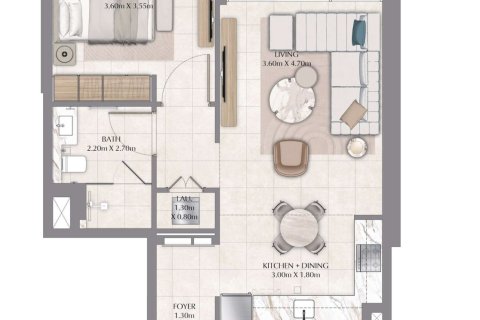 Apartamento en Business Bay, Dubai, 1 dormitorio, 68 m², № 103720 - foto 7