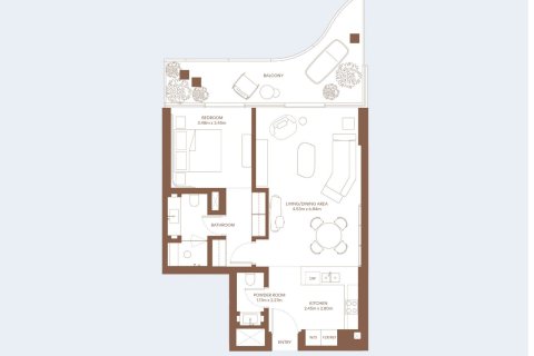 Apartment in Dubai Creek Harbour, Dubai Creek Harbour (The Lagoons), Dubai 1 bedroom, 98 sq.m. № 103723 - photo 10