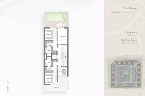 Townhouse in Mohammed Bin Rashid City, Dubai 3 bedrooms, 333 sq.m. № 103717 - photo 4