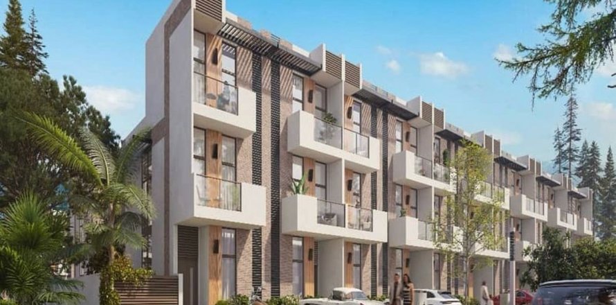 Таунхаус в Дубае, 3 спальни, 105.6м², № 90293