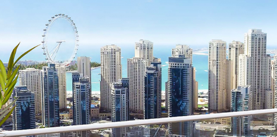 Apartment in Dubai Marina, Dubai 1 bedroom, 69.21 sq.m. № 3243