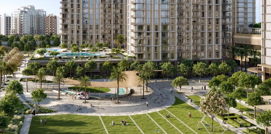 Adosado en Dubai Creek Harbour (The Lagoons), Dubai, 2 dormitorios, 101 m², № 48715