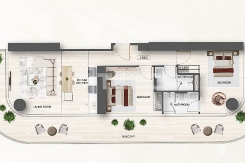 Appartement à Jumeirah Village Triangle, Dubai, studio, 35 m², № 47348 - photo 15