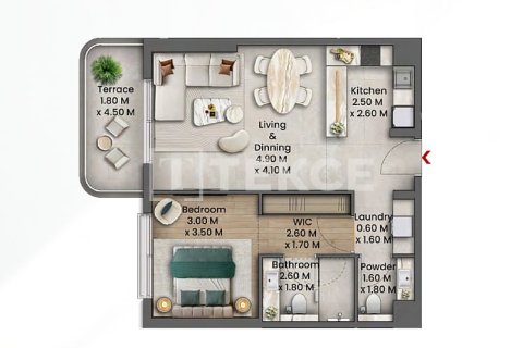 Appartement à Dubai, 1 chambre, 70 m², № 47343 - photo 18
