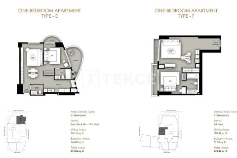 Duplex à Dubai Marina, Dubai, 5 chambres, 862 m², № 137710 - photo 28