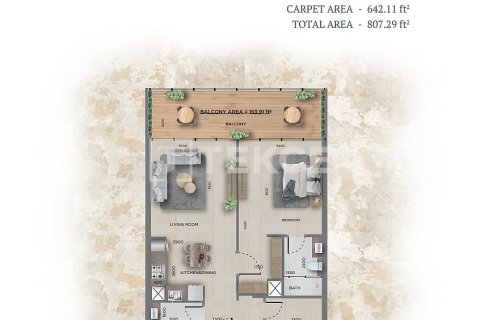 Appartement à Jumeirah Village Circle, Dubai, 2 chambres, 126 m², № 137716 - photo 9