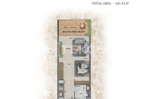 Appartement à Jumeirah Village Circle, Dubai, 2 chambres, 126 m², № 137716 - photo 2