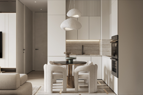 Apartment in Al Jaddaf, Dubai 2 bedrooms, 71.3 sq.m. № 93470 - photo 4