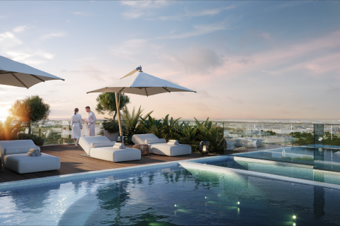 Apartment in Al Jaddaf, Dubai 2 bedrooms, 71.3 sq.m. № 93470 - photo 9