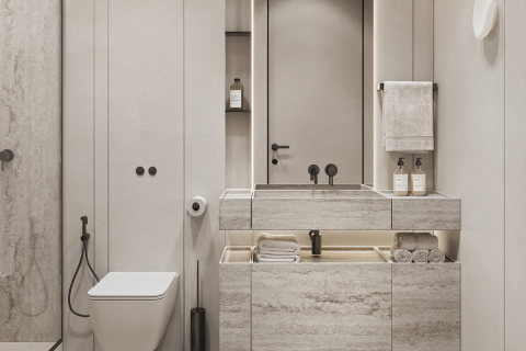 Apartment in Al Jaddaf, Dubai 2 bedrooms, 71.3 sq.m. № 93470 - photo 13