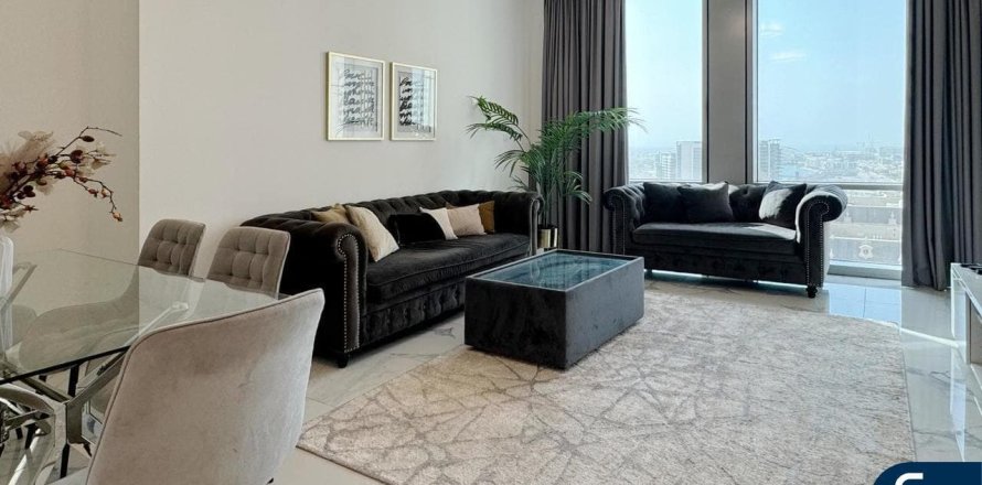 Appartement à AL HABTOOR CITY à Al Habtoor City, Business Bay, Dubai, 2 chambres, 126 m², № 75748
