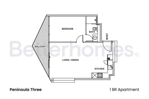 Appartement à Business Bay, Dubai, 1 chambre, 60 m², № 56571 - photo 2