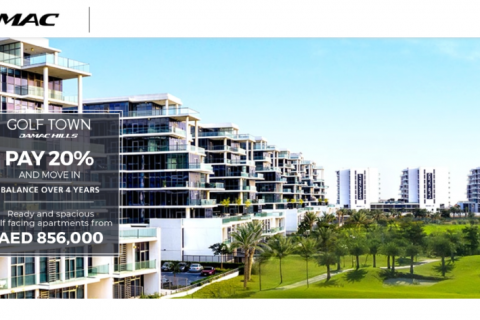Купить квартиру в Дубае: студию, 68м², № 54670 - фото 1