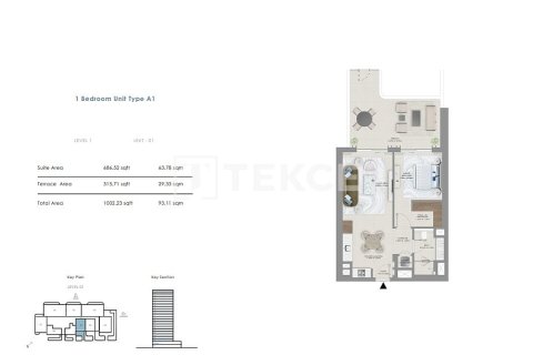 Apartment in Mina Rashid, Dubai 3 bedrooms, 156 sq.m. № 49624 - photo 9
