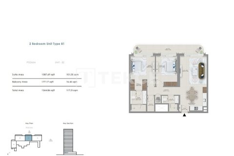 Apartment in Mina Rashid, Dubai 3 bedrooms, 156 sq.m. № 49624 - photo 11