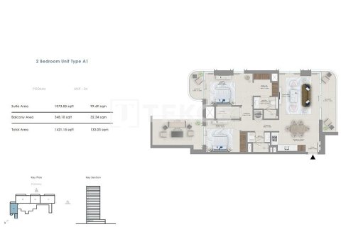 Apartment in Mina Rashid, Dubai 3 bedrooms, 156 sq.m. № 49624 - photo 10