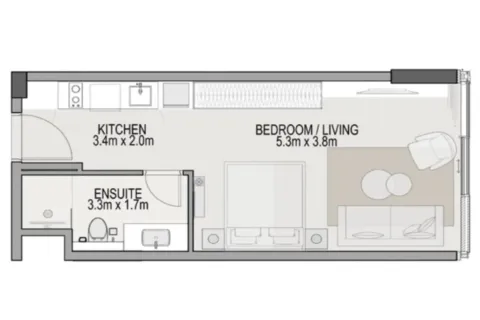 Apartment in Dubai Hills Estate, Dubai 35 sq.m. № 61546 - photo 10
