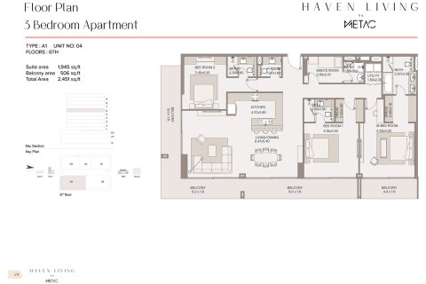 Apartment in Dubai 1 bedroom, 98 sq.m. № 103512 - photo 2