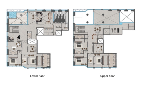 Apartment in Business Bay, Dubai 1 bedroom, 81 sq.m. № 103516 - photo 3