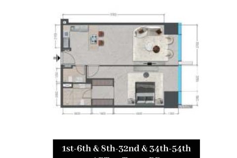 Apartment in Business Bay, Dubai 1 bedroom, 81 sq.m. № 103516 - photo 8