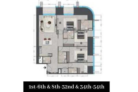 Apartment in Business Bay, Dubai 1 bedroom, 81 sq.m. № 103516 - photo 6